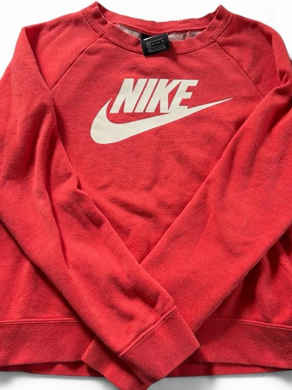 Nike Women’s  Red Crewneck Sweatshirt